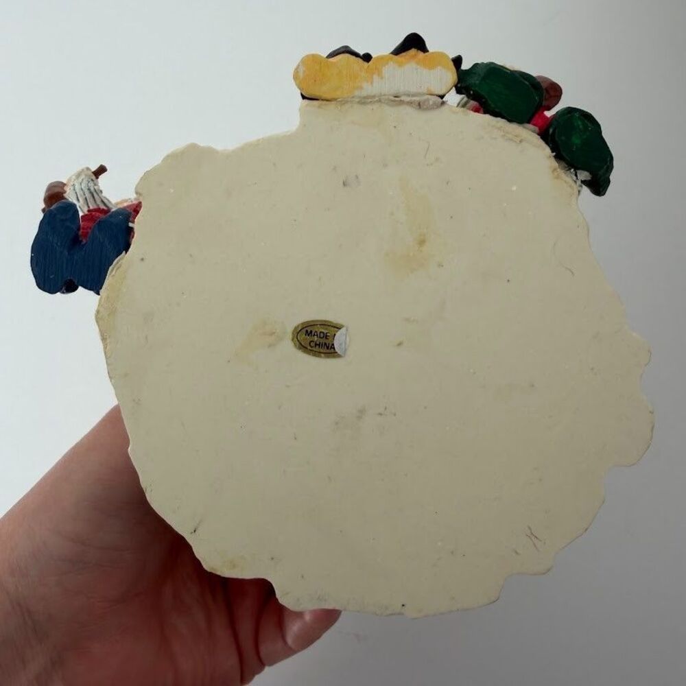 Vintage House of Lloyd Christmas Around the World "Sculpting Santa" w Box 1997 - Picture 10 of 16